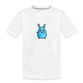 Chibi Anime Rabbit - Direction T-Shirt - Kids' Premium Organic T-Shirt - white - Front