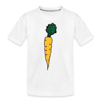 carrot - T-shirt bio Premium Enfant - blanc - Devant