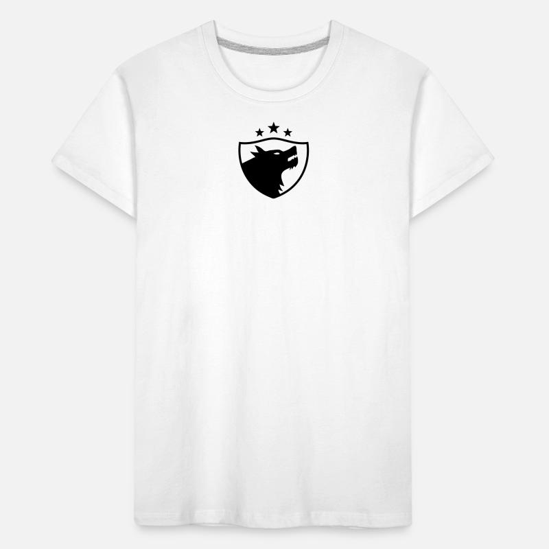 wolf T-shirt bio Premium Enfant