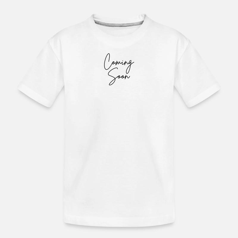 Demnächst - Kinder Premium Bio T-Shirt - Weiß