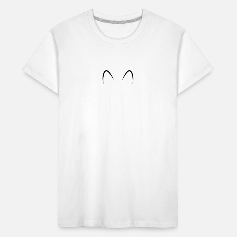 Cat ears Kids' Premium Organic T-Shirt