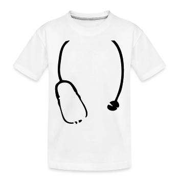 Stethoscope - T-shirt bio Premium Enfant - blanc - Devant