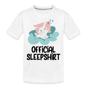 Funny Picture Funny Humor Gift Idea - Kids' Premium Organic T-Shirt - white - Front