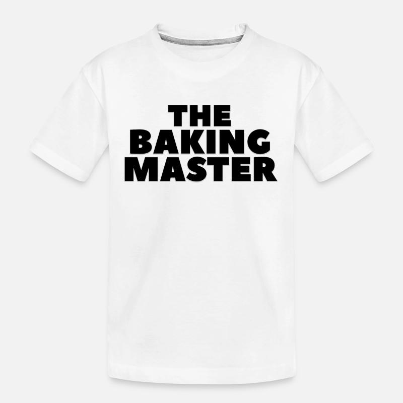 Baking Masterclass Merch - Kinder Premium Bio T-Shirt - Weiß
