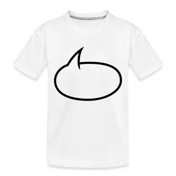Bulle BD - T-shirt bio Premium Enfant - blanc - Devant