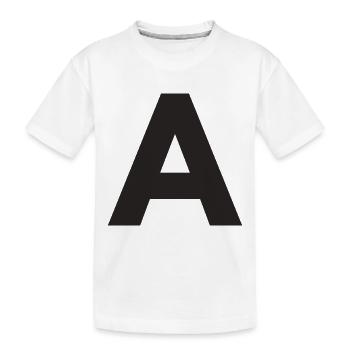 A - T-shirt bio Premium Enfant - blanc - Devant