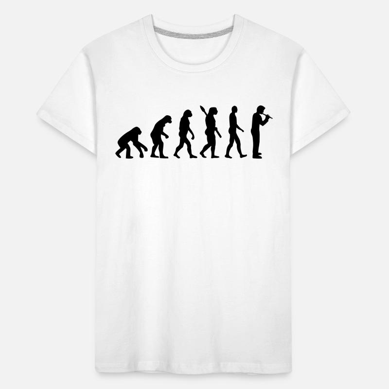 Evolution Flûte T-shirt bio Premium Enfant