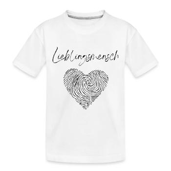 Personne préférée - T-shirt bio Premium Enfant - blanc - Devant