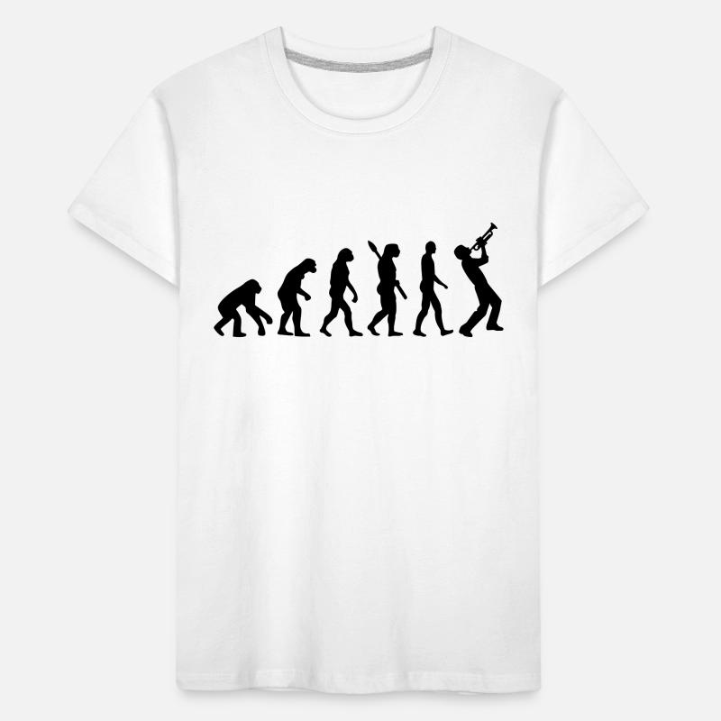Evolution Trompette T-shirt bio Premium Enfant