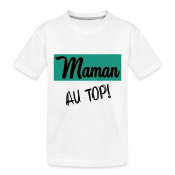 MAMAN - T-shirt bio Premium Enfant - blanc - Devant