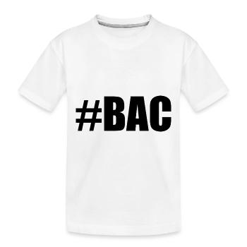 BAC. BACCALAUREAT. BREVET. DNB. EXAMEN. BRAVO - T-shirt bio Premium Enfant - blanc - Devant
