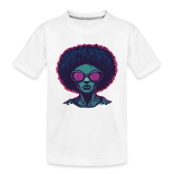 Discothèque - T-shirt bio Premium Enfant - blanc - Devant