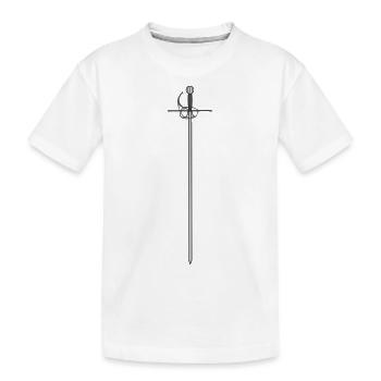 bateau pirate bateau bateau pirate Skull1 - T-shirt bio Premium Enfant - blanc - Devant