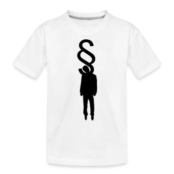 Avocat pendaison - T-shirt bio Premium Enfant - blanc - Devant