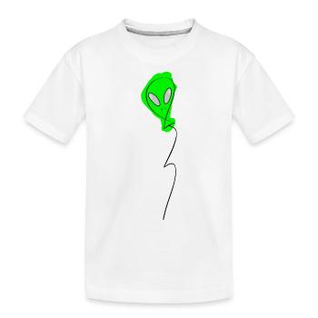 étranger - T-shirt bio Premium Enfant - blanc - Devant