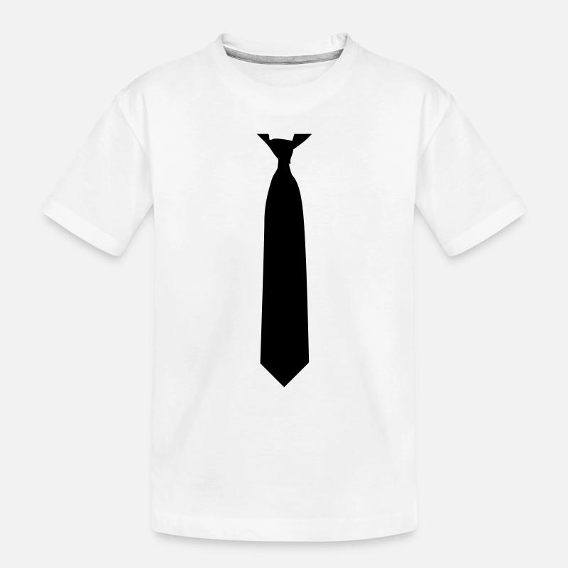 cravate - T-shirt bio Premium Enfant - blanc