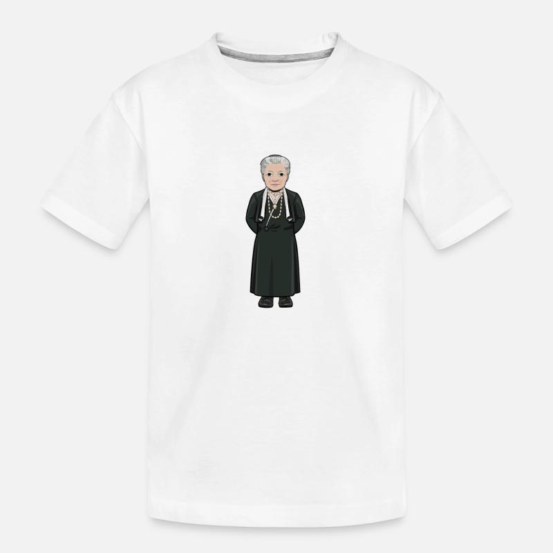 Selma Lagerlöf - Kinder Premium Bio T-Shirt - Weiß
