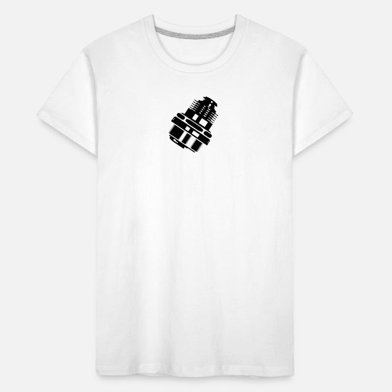 fiche de bougie / allumage (1c) T-shirt bio Premium Enfant