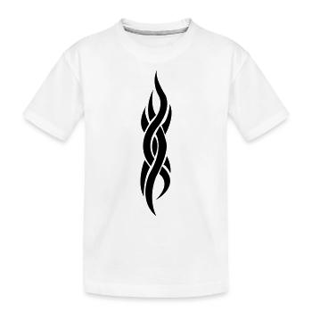 tribal - Kinder Premium Bio T-Shirt - Weiß - Vorne