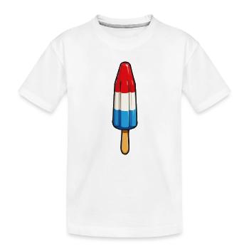 Sucettes glacées - T-shirt bio Premium Enfant - blanc - Devant