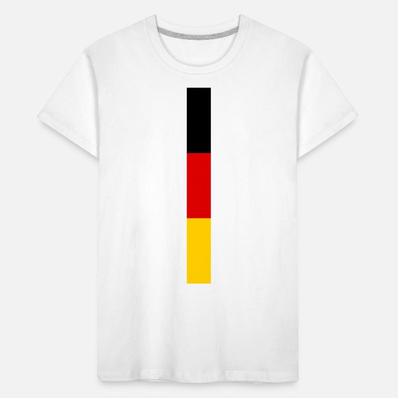 Germany Flag Kids' Premium Organic T-Shirt