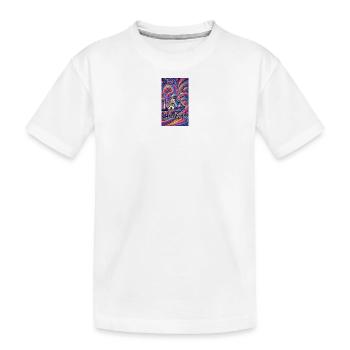 Conception panoramique de Belgrade, Serbie - T-shirt bio Premium Enfant - blanc - Devant