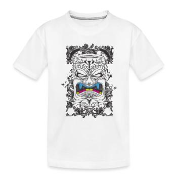 Dieu asiatique - T-shirt bio Premium Enfant - blanc - Devant
