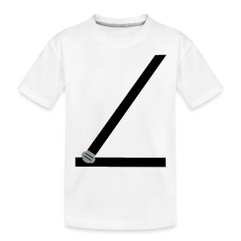 ceinture de sécurité - T-shirt bio Premium Enfant - blanc - Devant