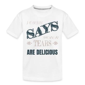 Fête des pères - T-shirt bio Premium Enfant - blanc - Devant