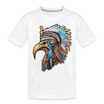 Ägypten / Pharao / Mumien / Hieroglyphen / Sphinx - Kinder Premium Bio T-Shirt - Weiß - Vorne