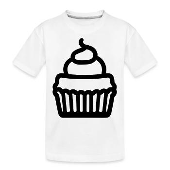 cupcake - T-shirt bio Premium Enfant - blanc - Devant