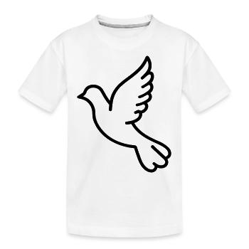 Colombe - T-shirt bio Premium Enfant - blanc - Devant