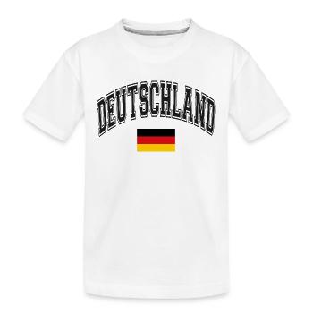 Allemagne - T-shirt bio Premium Enfant - blanc - Devant