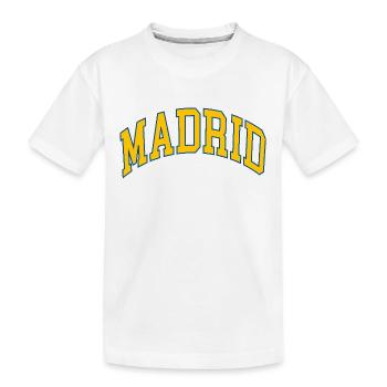 Madrid - T-shirt bio Premium Enfant - blanc - Devant