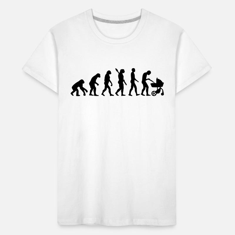 Evolution Baby Eltern Kinder Premium Bio T-Shirt