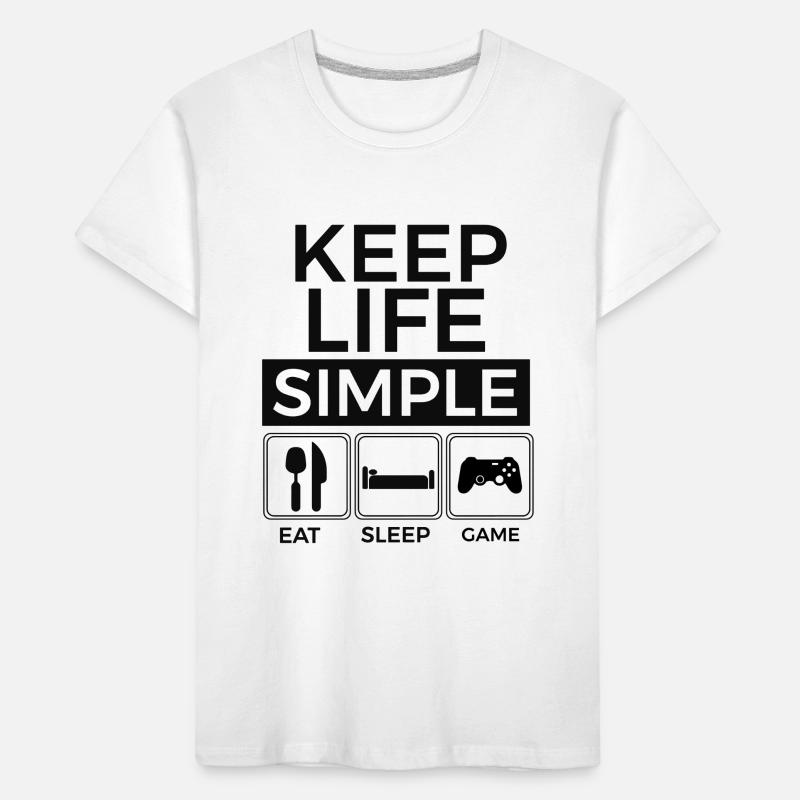 Player, Console Kids' Premium Organic T-Shirt