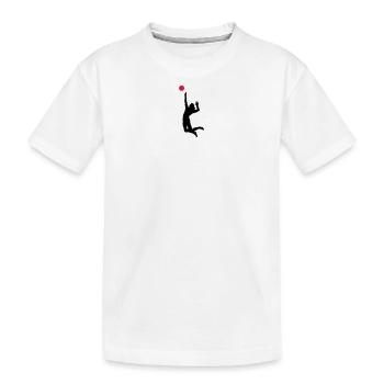volleyball - T-shirt bio Premium Enfant - blanc - Devant