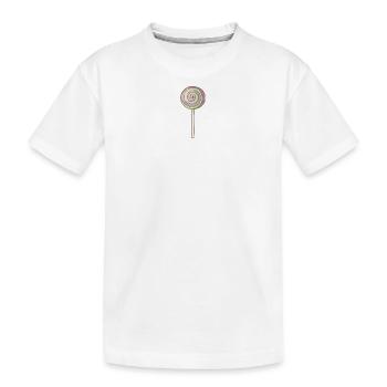 Des sucettes - T-shirt bio Premium Enfant - blanc - Devant