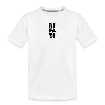Refate - Amenez-vous autour - T-shirt bio Premium Enfant - blanc - Devant