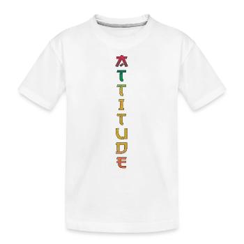 Élément de tatouage tatouage vectoriel tatouage Body art attitude - T-shirt bio Premium Enfant - blanc - Devant