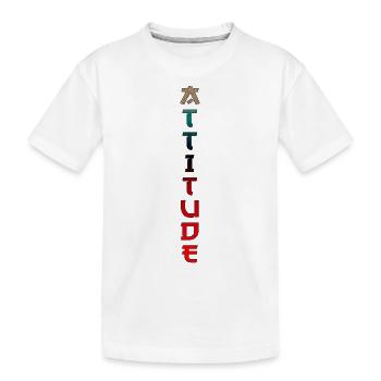 Élément de tatouage tatouage vectoriel tatouage Body art attitude - T-shirt bio Premium Enfant - blanc - Devant