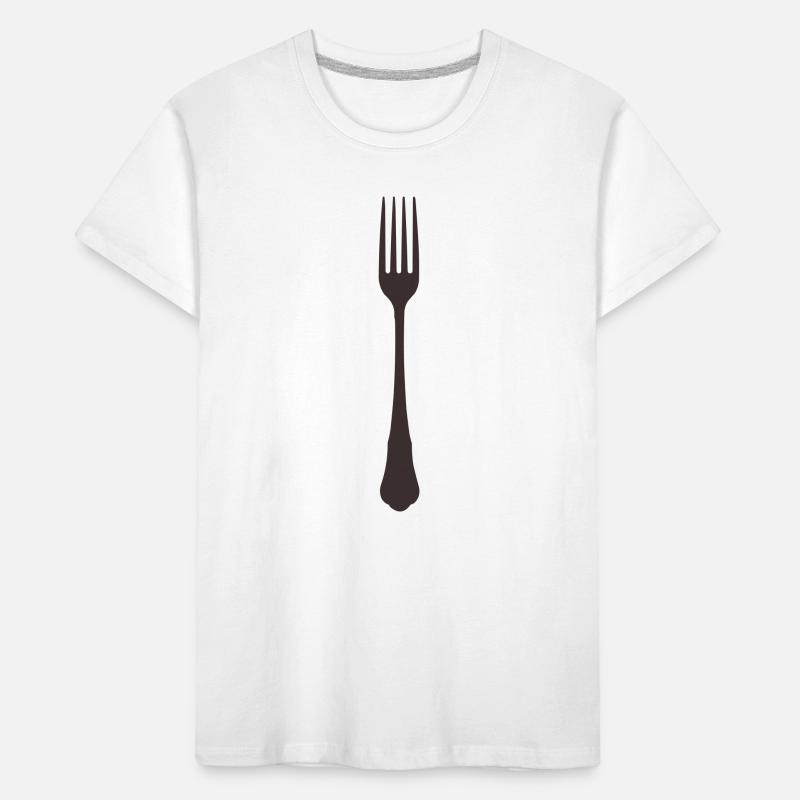Silhouette de la fourche T-shirt bio Premium Enfant