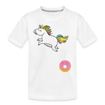 Donut - Unicorn - T-shirt bio Premium Enfant - blanc - Devant