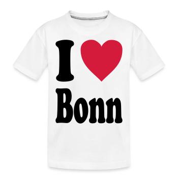 J'adore Bonn - T-shirt bio Premium Enfant - blanc - Devant