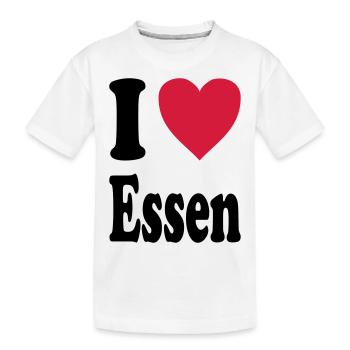 J'adore la nourriture - T-shirt bio Premium Enfant - blanc - Devant
