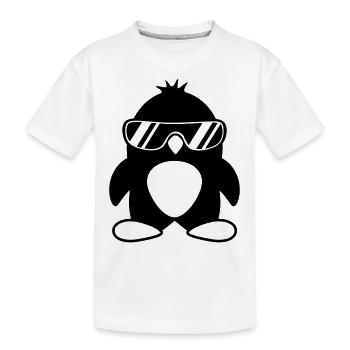 Pingouin frais - T-shirt bio Premium Enfant - blanc - Devant