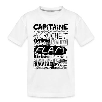 Capitaine - T-shirt bio Premium Enfant - blanc - Devant