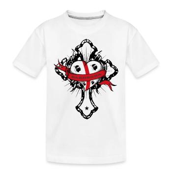 Sardinia - Kids' Premium Organic T-Shirt - white - Front