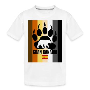 ours gay - T-shirt bio Premium Enfant - blanc - Devant