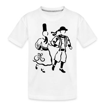 Breizh - Kids' Premium Organic T-Shirt - white - Front